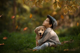 Illustration de l'article : 16 photos illustrant magnifiquement l'amitié entre un garçon et sa chienne