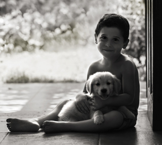 Illustration de l'article : 16 photos illustrant magnifiquement l'amitié entre un garçon et sa chienne