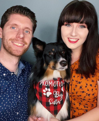 Illustration de l'article : Ce Border Collie est surexcité à l’idée de rencontrer sa nouvelle petite sœur (vidéo)