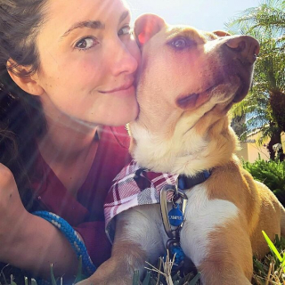 Illustration de l'article : 20 photos magnifiques de Camper, chien mordu d'aventures avec celle qui l'a sauvé de l'errance