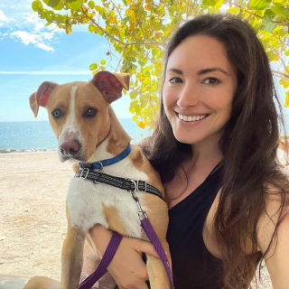 Illustration de l'article : 20 photos magnifiques de Camper, chien mordu d'aventures avec celle qui l'a sauvé de l'errance