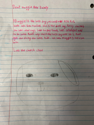 Illustration de l'article : Ce garçon de 6 ans a écrit des lettres à l’attention des futurs maîtres du chien pour lequel ses parents étaient famille d’accueil