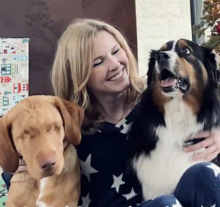 Illustration de l'article : L'union fraternelle entre un Labrador aveugle et son guide, un Berger Australien