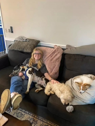 Illustration de l'article : Une femme recueille un chien "errant" le jour de son anniversaire et croit devoir s'en séparer jusqu'à ce que sa famille la contacte quelques jours plus tard