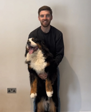 Illustration de l'article : Filmé pendant un an, ce jeune Bouvier Bernois impressionne par sa croissance express (vidéo)