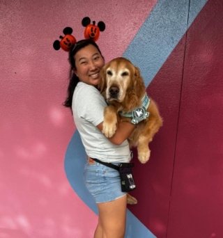 Illustration de l'article : Amis depuis 7 ans, ce Golden Retriever et son adorable peluche prennent la pose pour fêter leur anniversaire