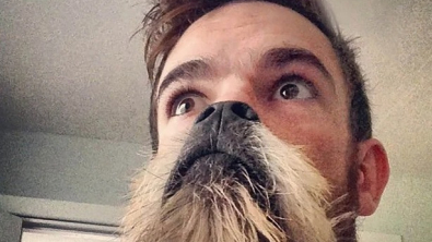 Illustration : "9 selfies déconcertants où les visages du chien et de son humain fusionnent"