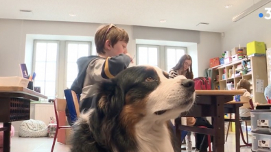 Illustration : Faites connaissance avec Pirate, ce chien d’assistance qui métamorphose les enfants atteints de troubles autistiques 